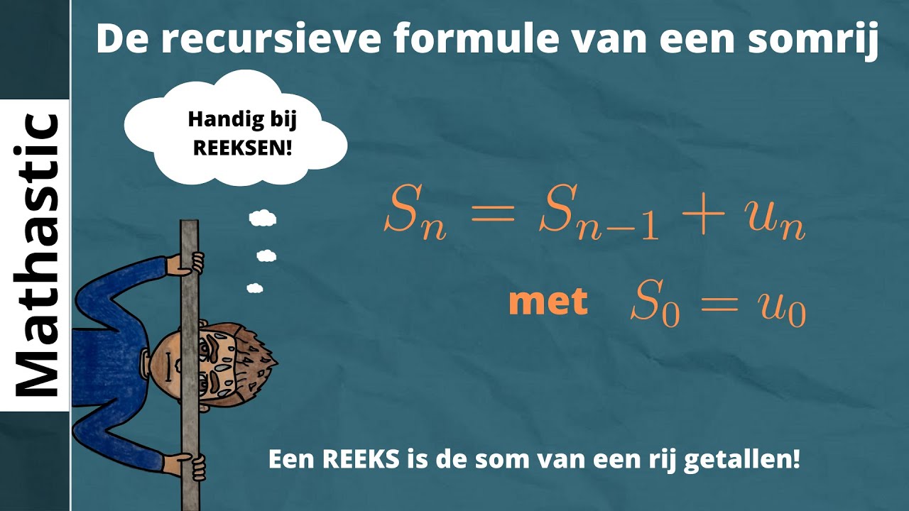 De recursieve formule van een somrij