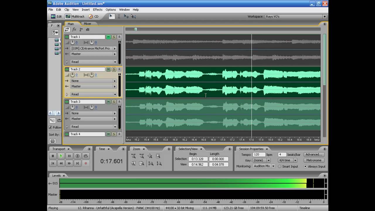 Vocal Mixing in Adobe Audition 3.0 Part 2.mp4