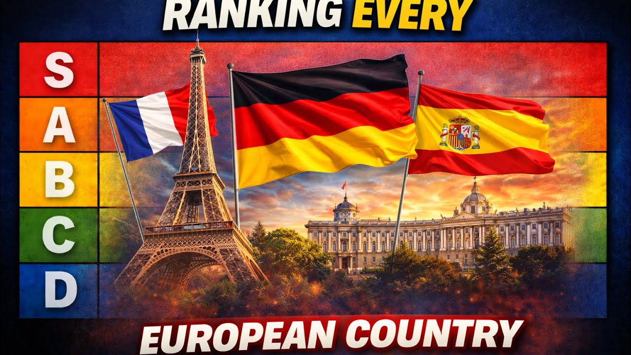 Ranking EVERY European Country...... CONTROVERSIAL?!?!?!!