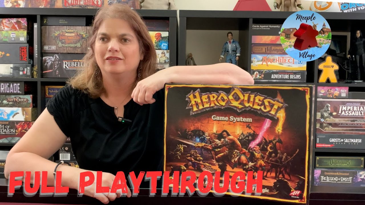 HeroQuest Board Game Playthrough (Adventure 4)