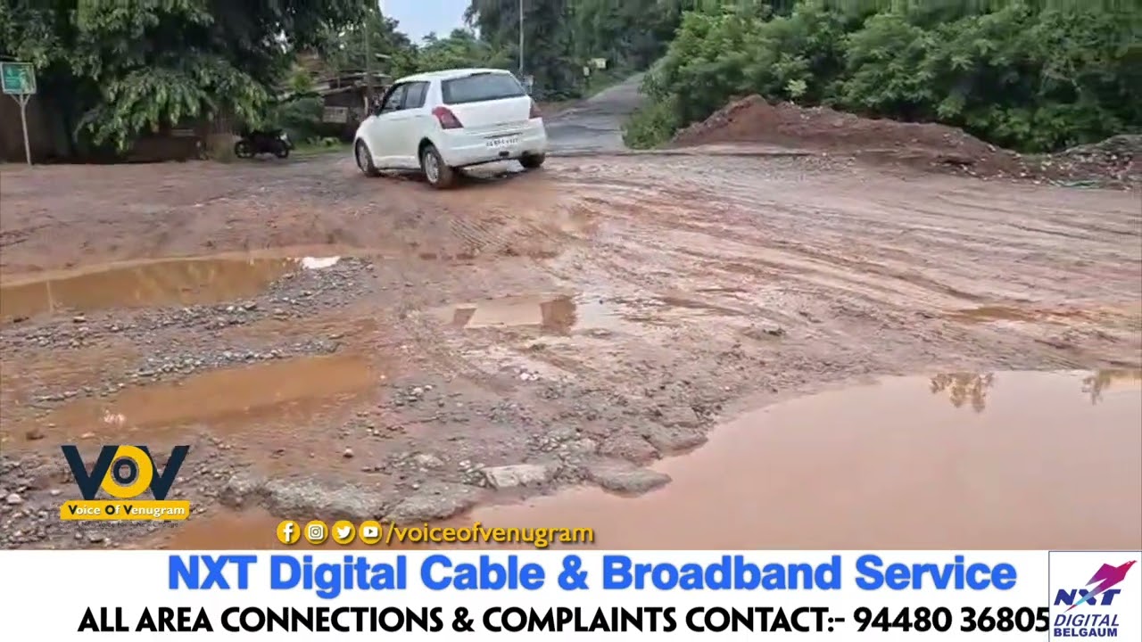 Ramnagar&ndash;Goa Bypass Road in Bad Shape; Full Repair Planned After Monsoon