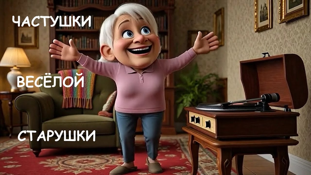 Частушки весёлой старушки - Катрушки. Часть 1. #юмор #музыка #шутка #стихи #жизнь #частушки №2026
