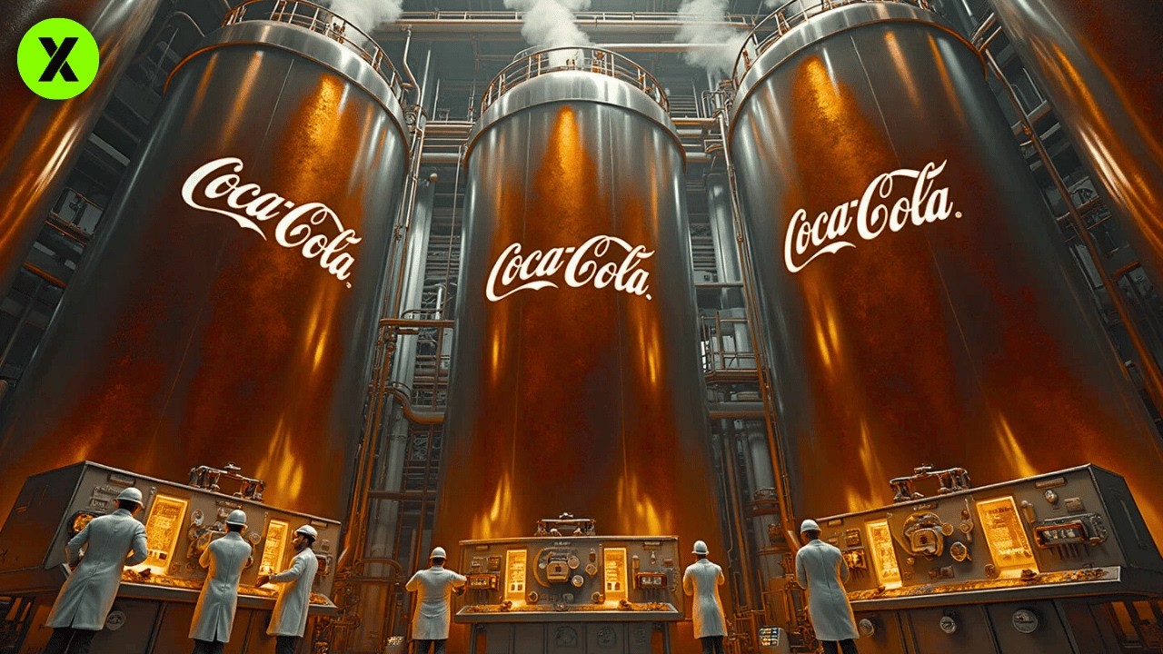 How Coca-Cola Is Made In Factory | Full Production Process 🥤