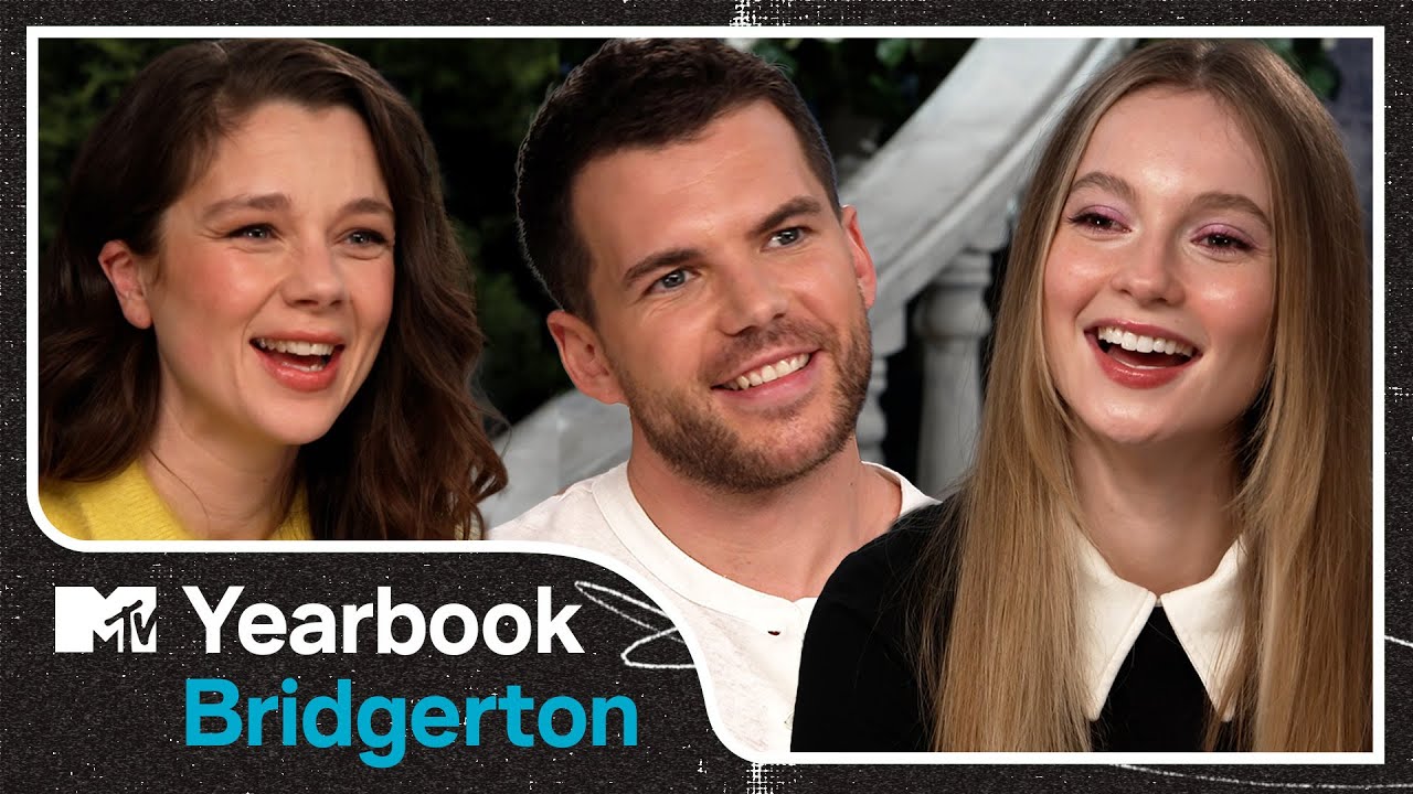 Bridgerton Season 4 Cast Play A Chaotic Game of MTV Yearbook | MTV Movies
