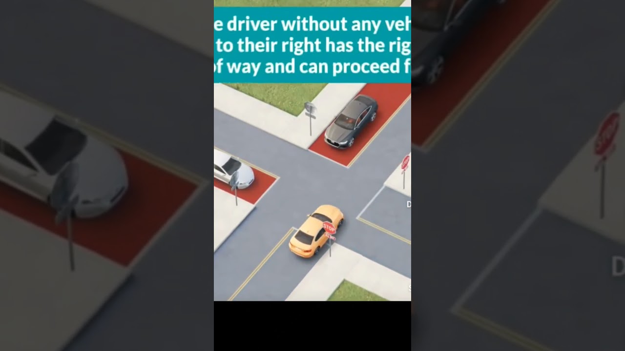 4-way Stop Sign rules #britishcolumbia #yvr #roadtest #bc #vancouver #vancity #bcdrivers