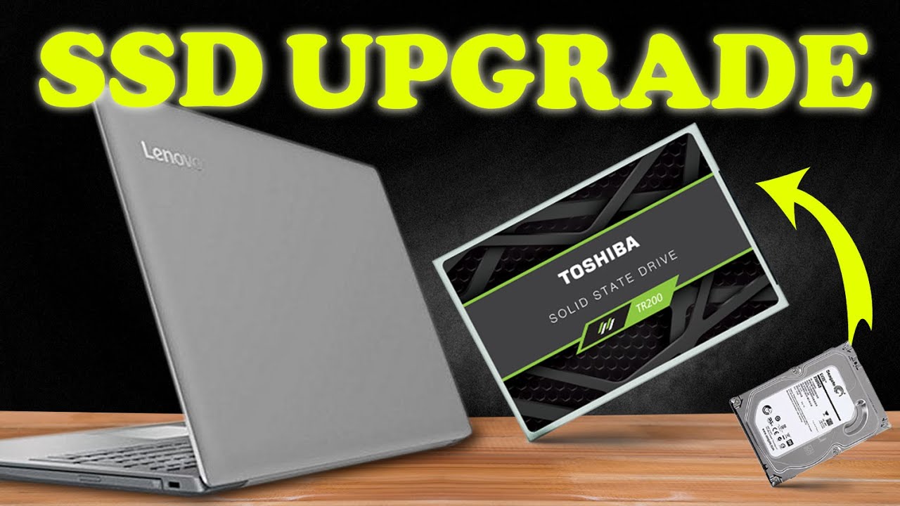 Lenovo İdeapad 320 Laptop SSD Takmak ve HDD 'yi Depolama Olarak Kullanmak | #nasılyapılır