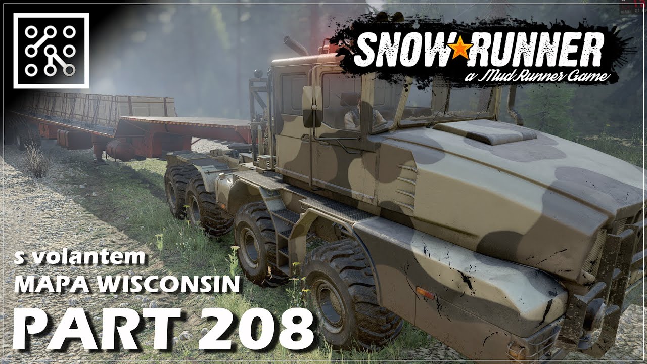SNOWRUNNER CZ | Konvoj s celulózou - #208 | Lets play | Česky