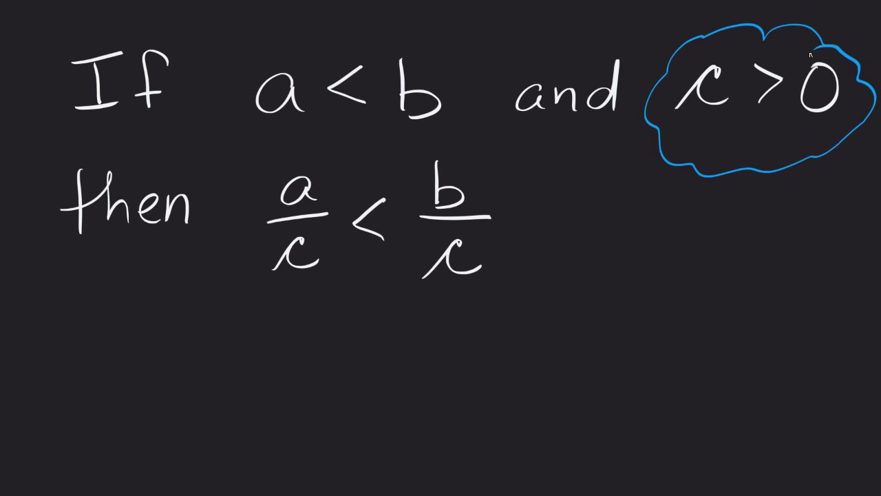 Division Property of Inequality 1