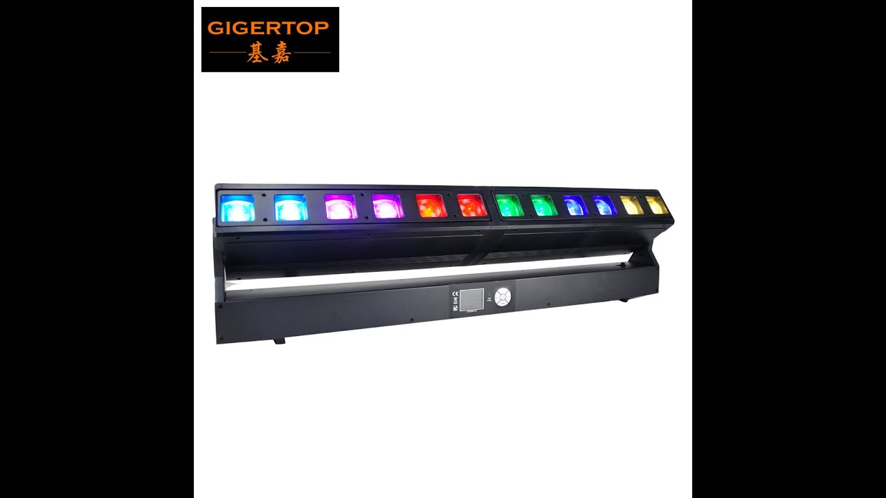This is my favorite Beam Bar Light:12X40W 100cm Long Led Moving Head Zoom Bar Light,Pixel Control
