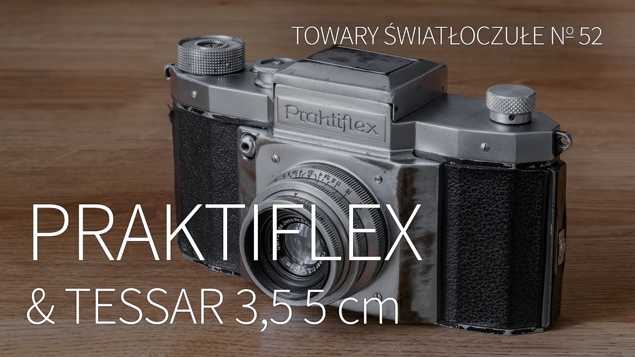 Praktiflex Tessar 3,5 5 cm [TOWARY ŚWIATŁOCZUŁE 52]