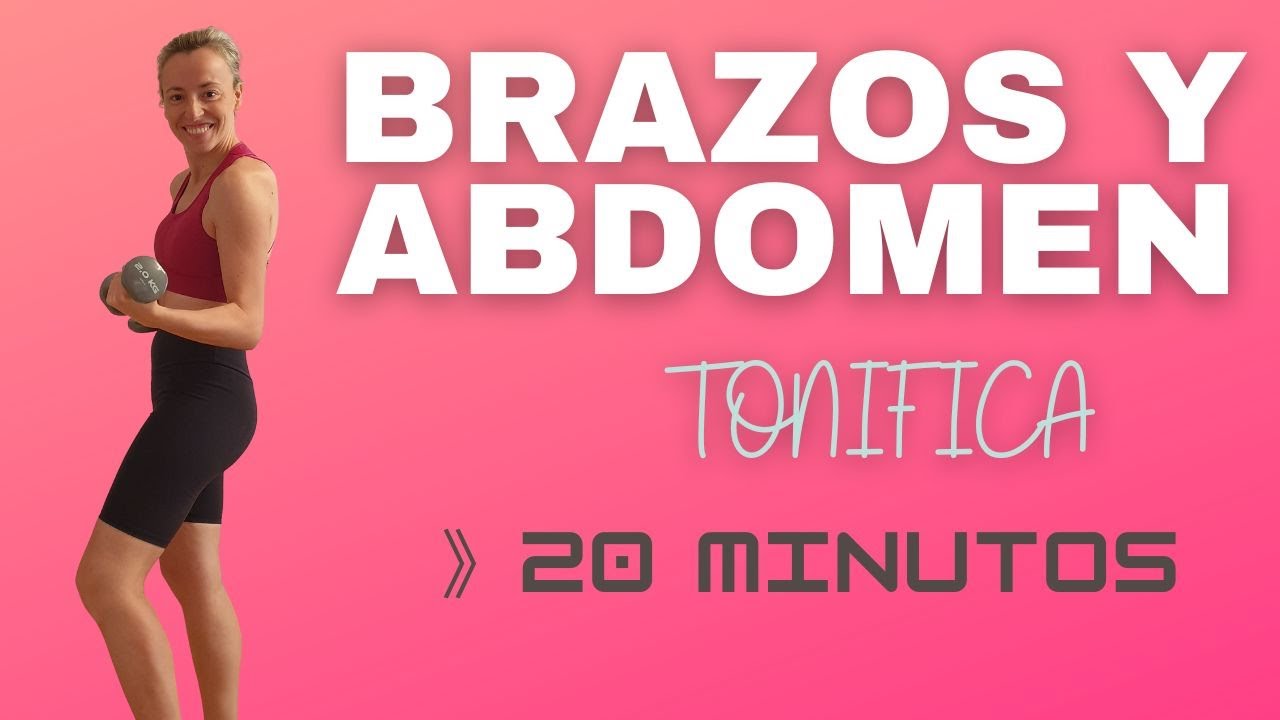 Tonifica ABDOMINALES Y BRAZOS en casa | Rutina FÁCIL de 4 ejercicios