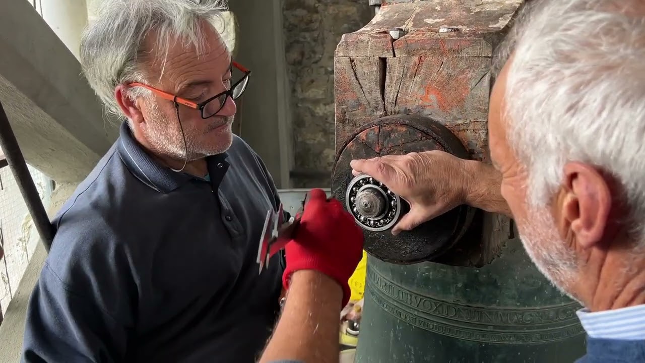 ESSENTIAL MAINTENANCE ON THE BELLS OF BARGA