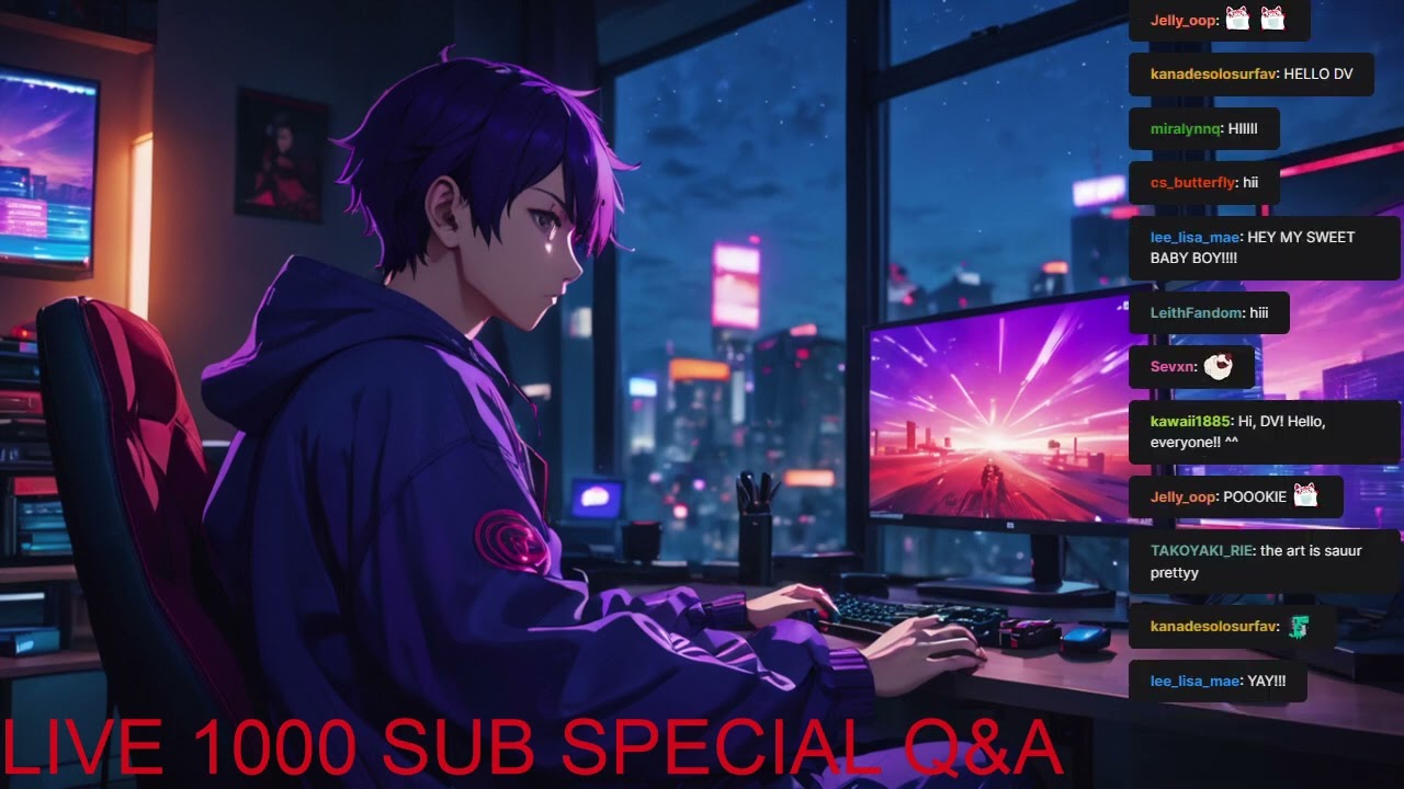 LIVE 1000 SUBS Q&A FIRST STREAM!!!!