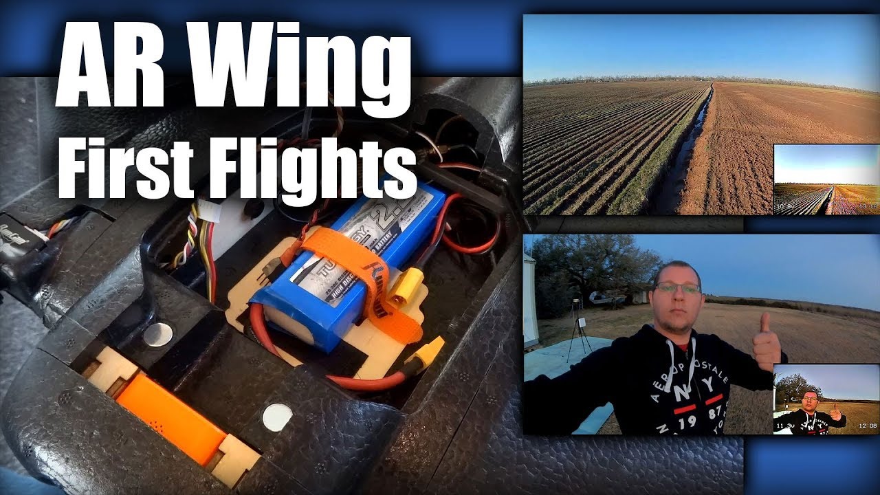 AR Wing First Flights