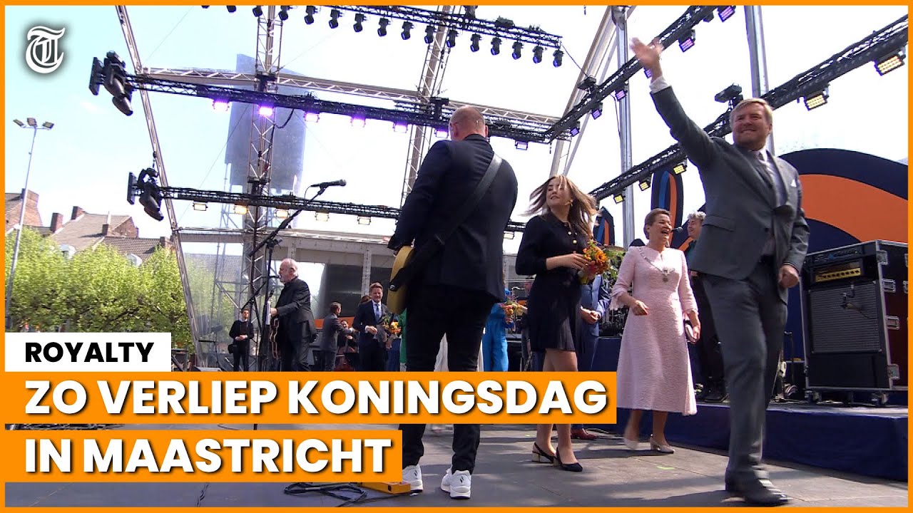 Zien: de hoogtepunten van het bezoek van koninklijk gezin aan Maastricht