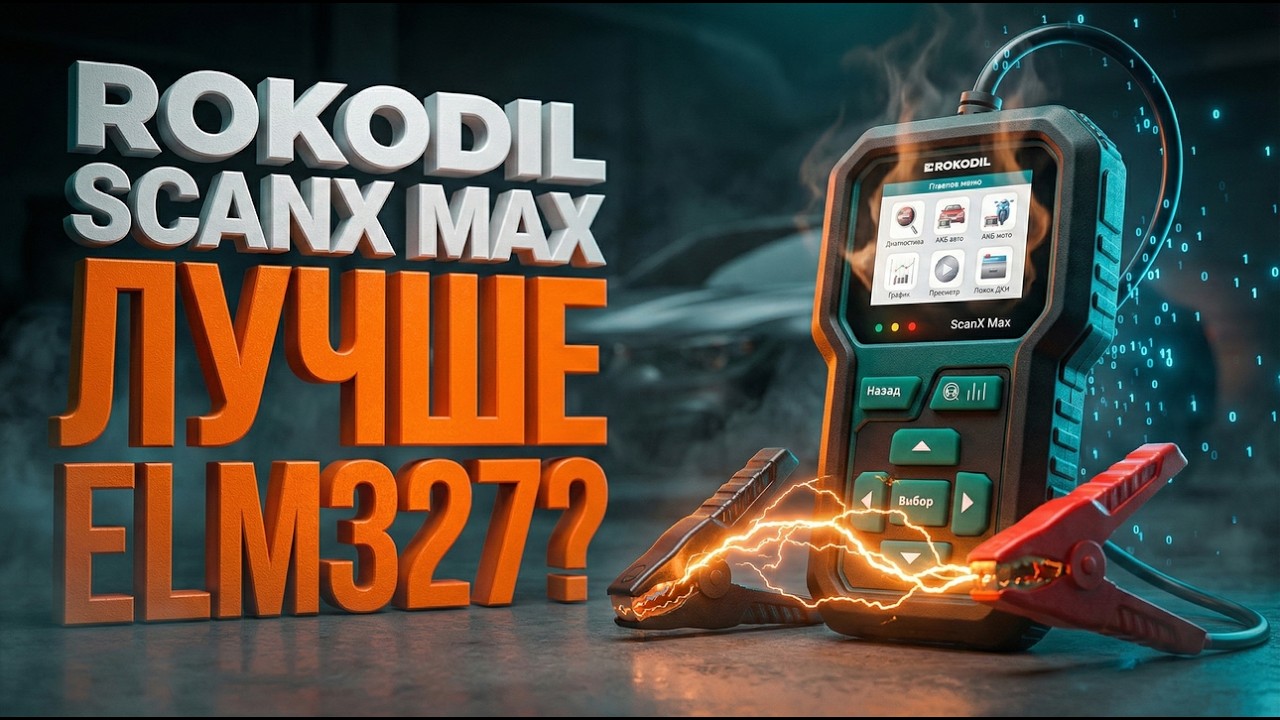 Автосканер Rokodil ScanX Max: Почему он лучше ELM 327?