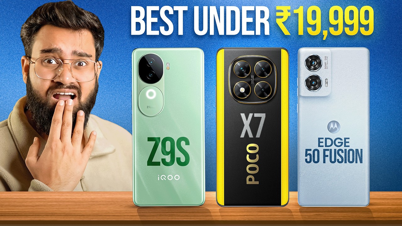 POCO X7 vs Moto Edge 50 Fusion vs iQOO Z9s *Full Comparison* 😱 BIG MISTAKE??