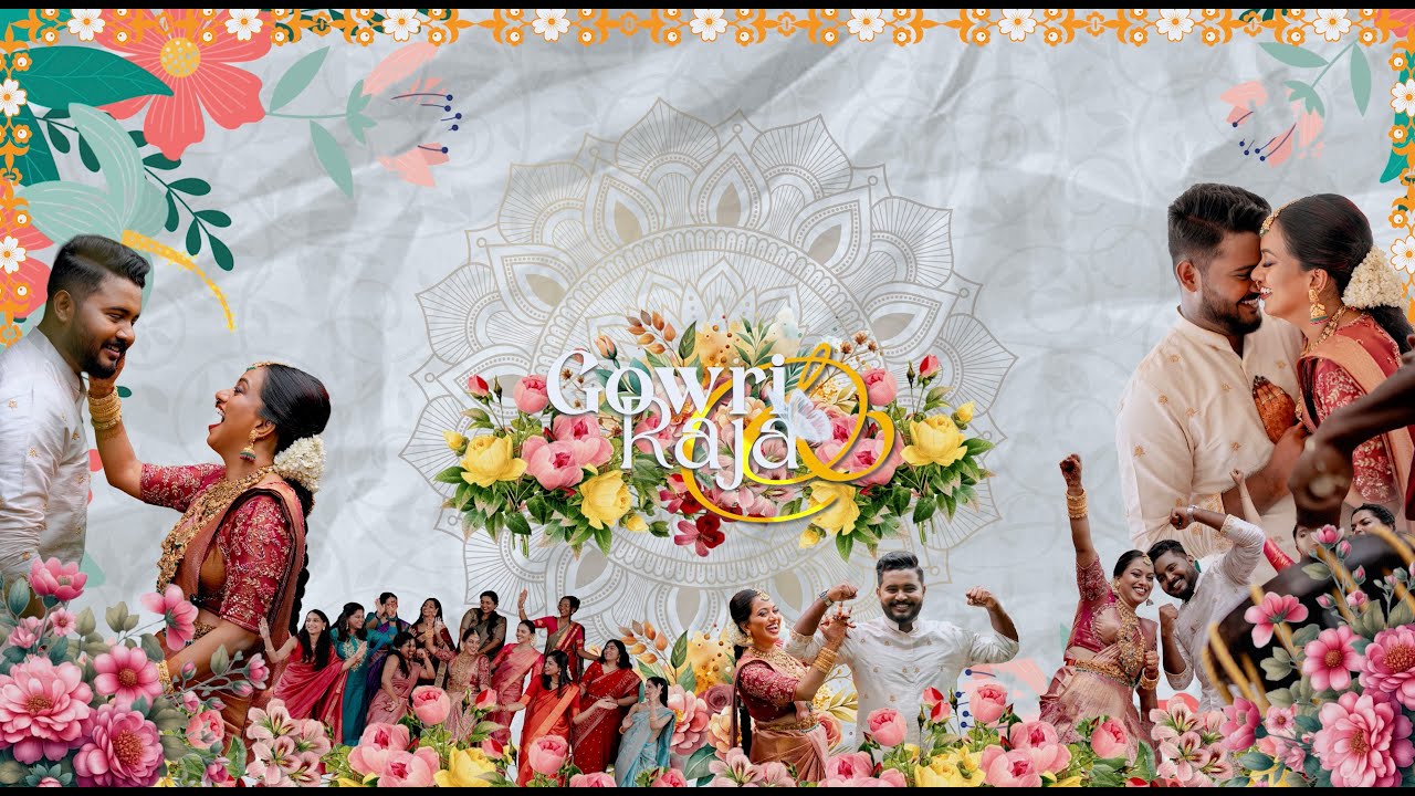 A Whirlwind Of Love, Laughter & Beautiful Madness: Hindu Wedding Highlight | Gowri & Raja | 4K Video