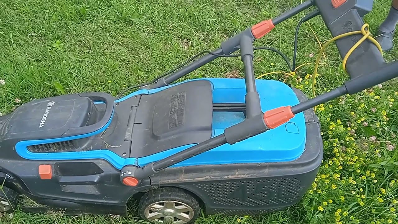 Обзор газонокосилки фирмы Gardena Power Max.