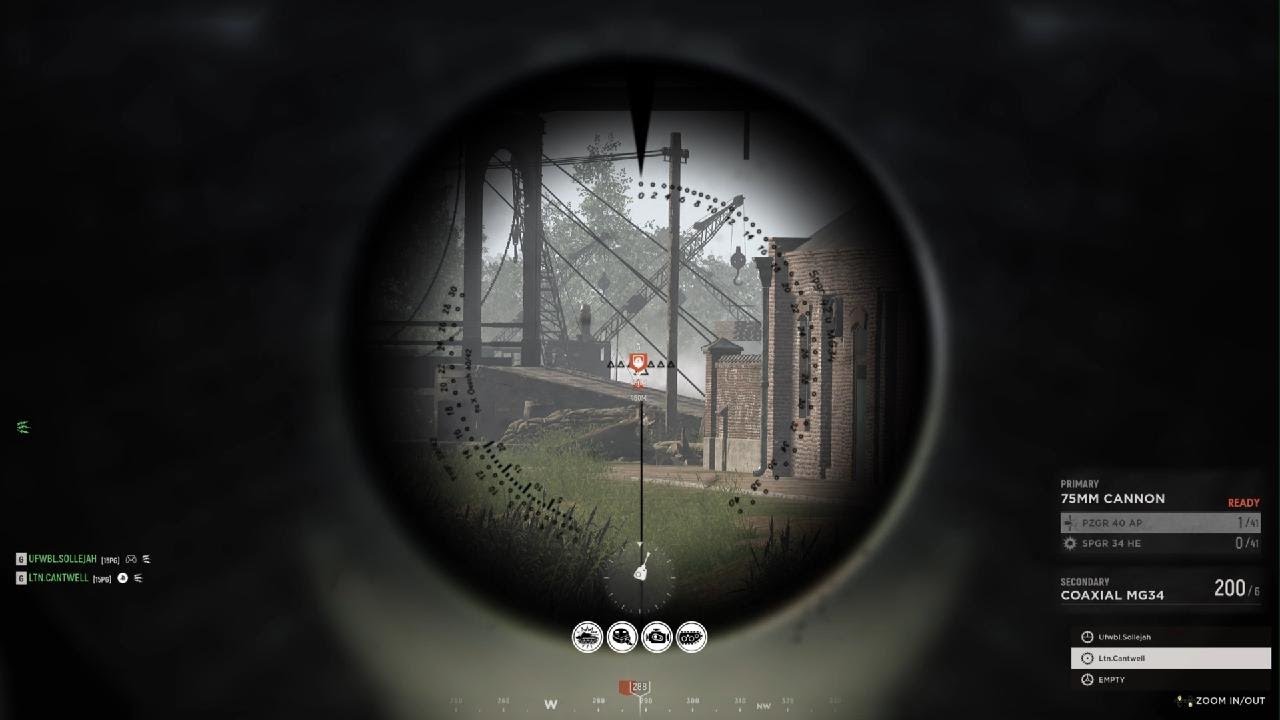 Hell Let Loose Carentan Panzer IV vs Shermans