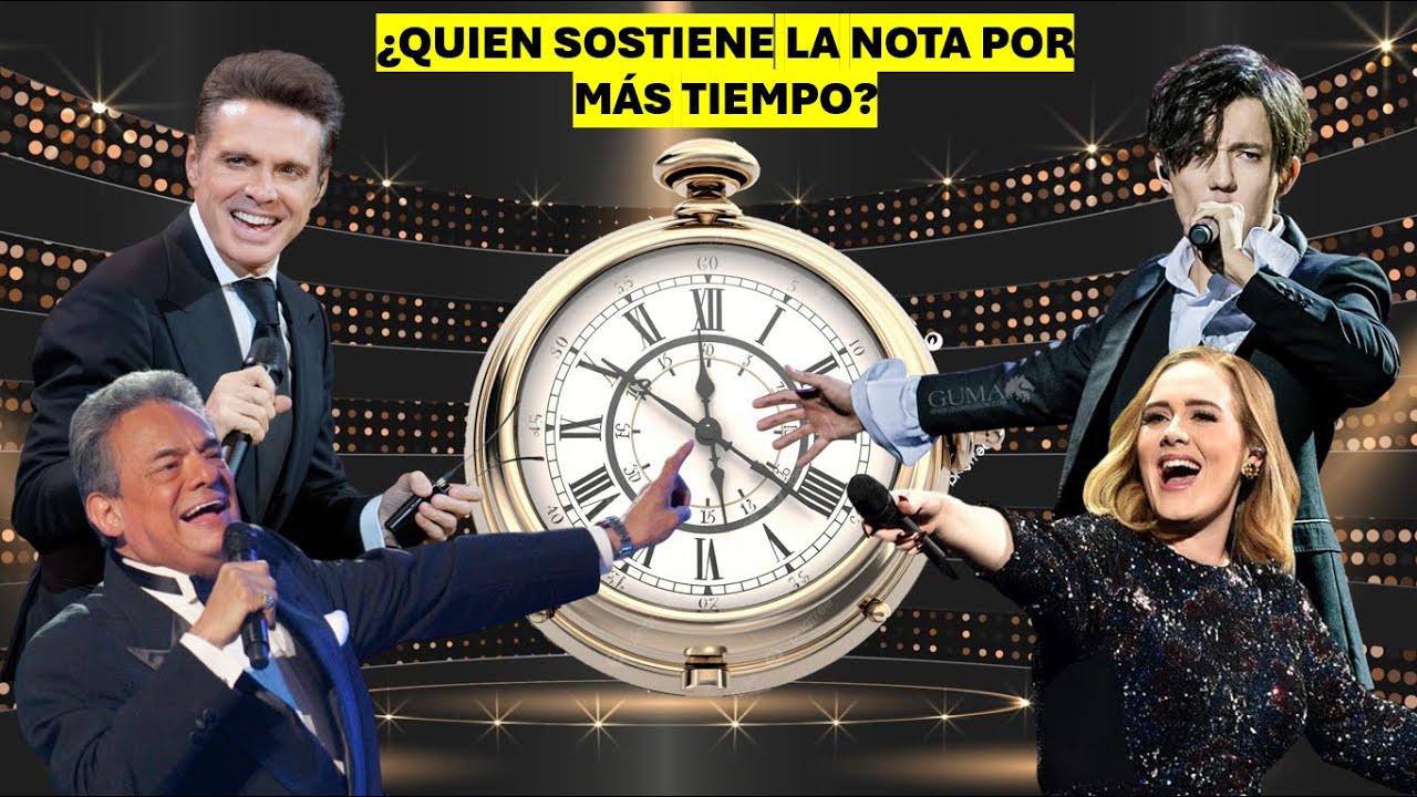 LAS NOTAS MÁS LARGAS DE LA HISTORIA! | Varios cantantes | Luis Miguel, Dimash, Cristian Castro, etc.