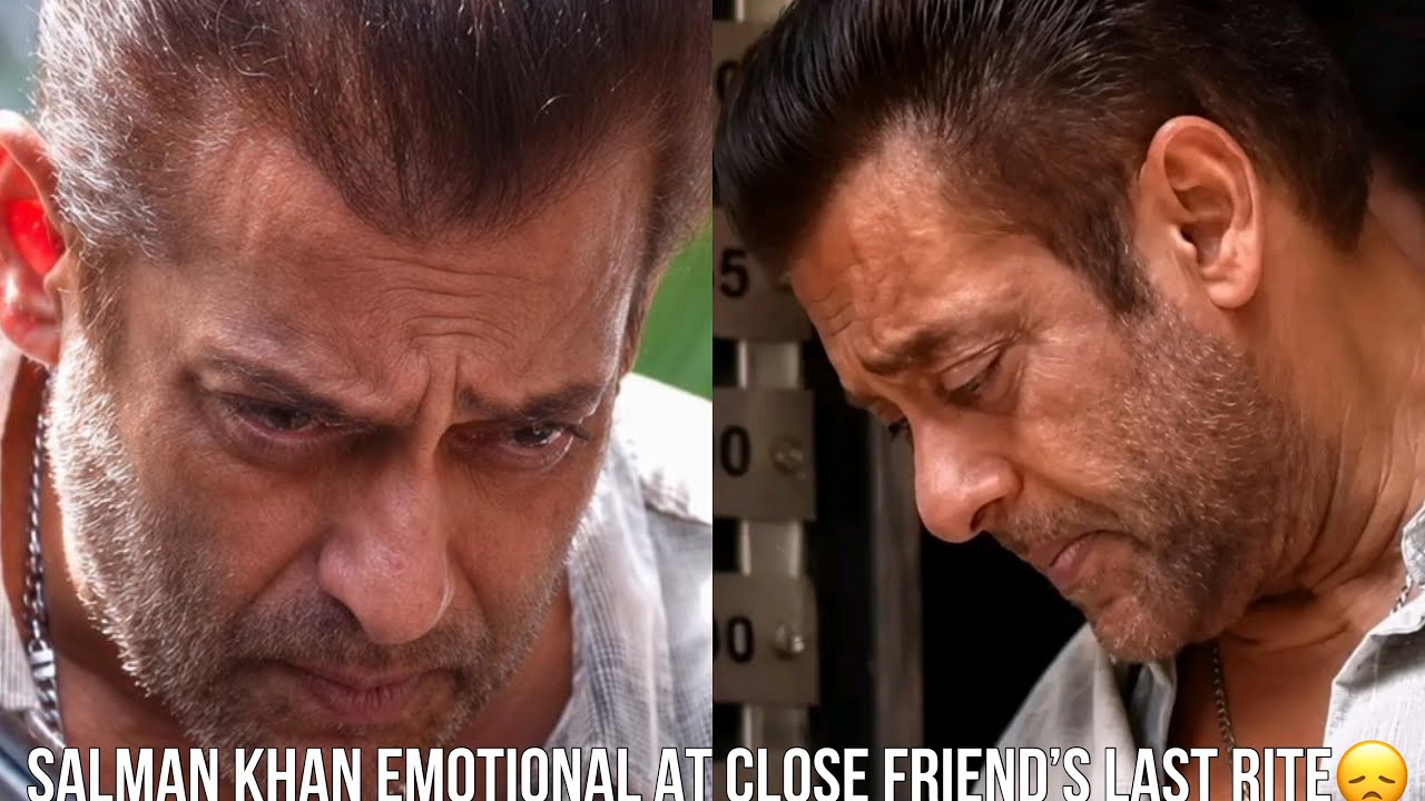 Salman Khan Emotional At Close Family Friend&rsquo;s Funeral😞