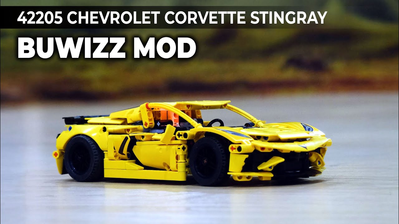 Motorized 42205 Chevrolet Corvette Stingray | BuWizz Powered