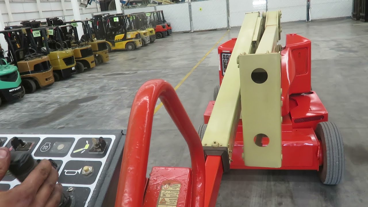 Como Operar o Manejar una Plataforma Articulada JLG 45IC 2WD Dual (Gasolina/LP) 500 Libras