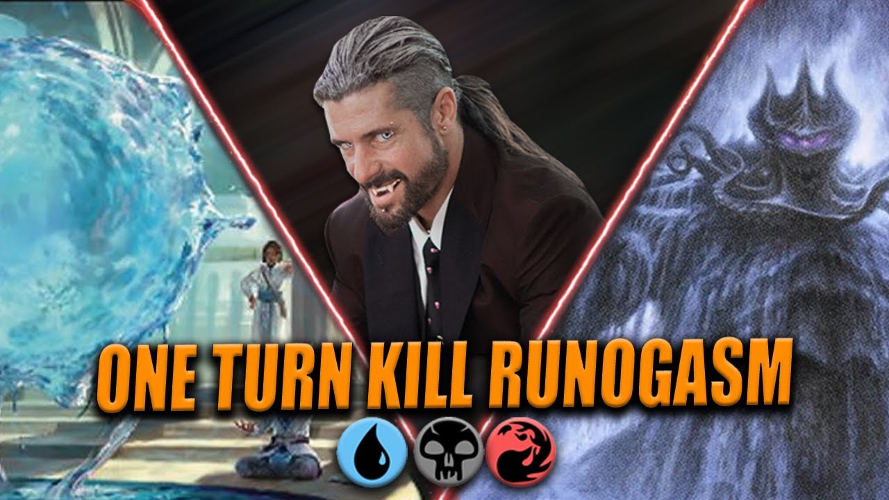 🔵⚫🔴One Turn Kill Runogasm MTG Arena Standard BRO