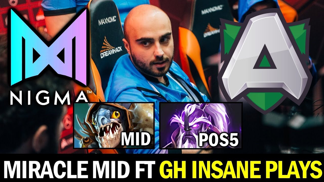 MIRACLE Mid Slark Intense Game &mdash; NIGMA vs ALLIANCE