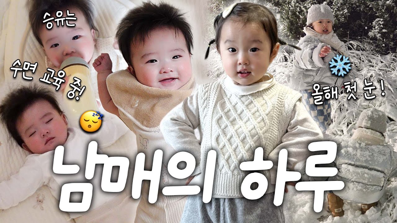 5갤 🏠집돌이 동생과 28갤 😆밖순이 누나의 🔥극과 극🔥남매의 하루