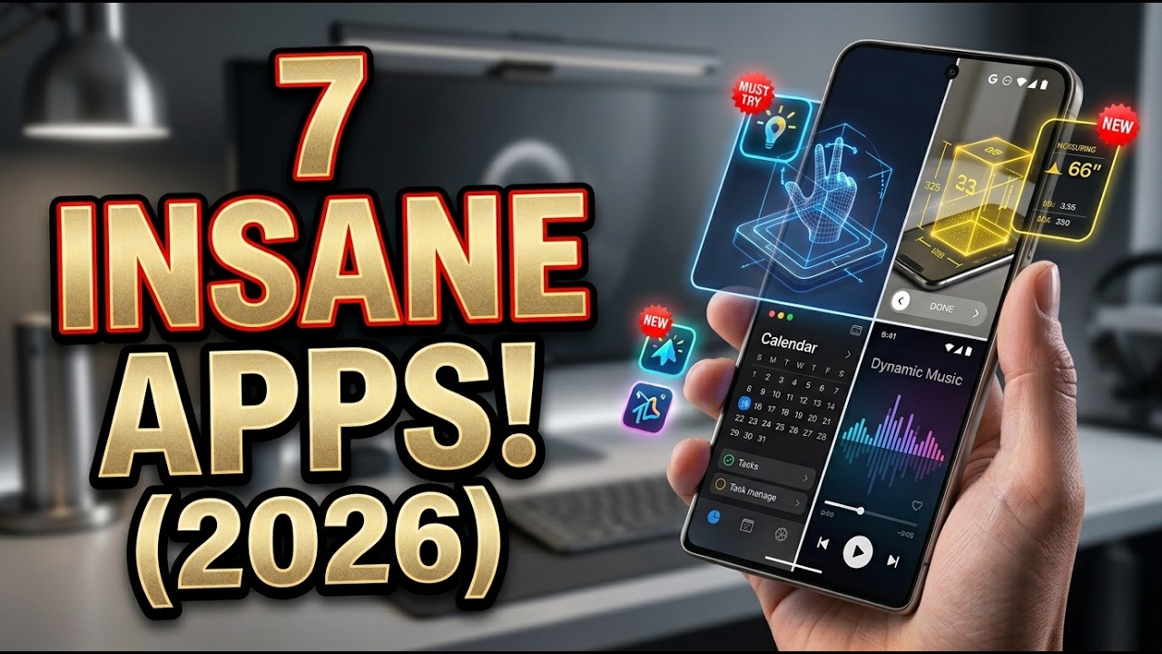 7 скрытых приложений для Android в 2026 году, о которых вы не знали!
