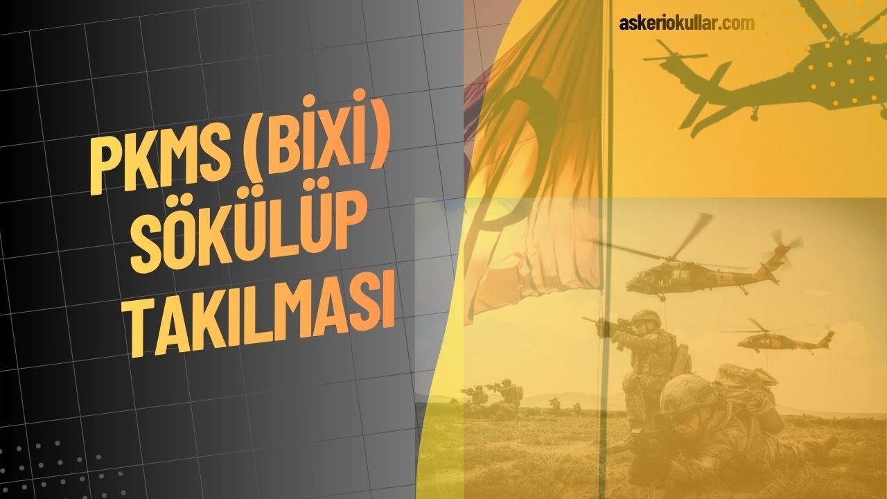 PKMS BİXİ Ağır Makineli SÖKÜLÜP TAKILMASI