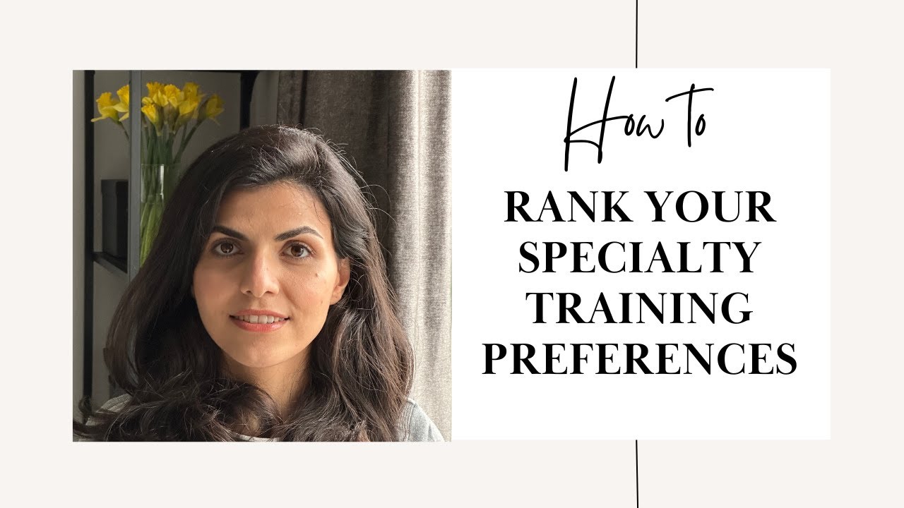 How to rank your specialty training preferences? IMT preference ranking explained.