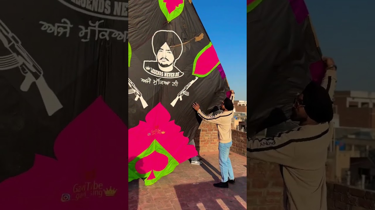 40&rdquo; TaWa SIDHUMOOSEWALA KiTe🔥 #ytshorts #gavitube #ptangbazi @sidhumoosewala