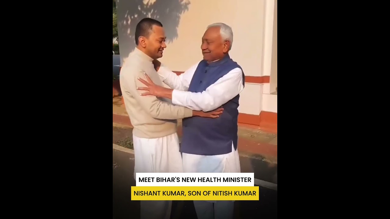 MEET BIHAR'S NEW HEALTH MINISTER😐