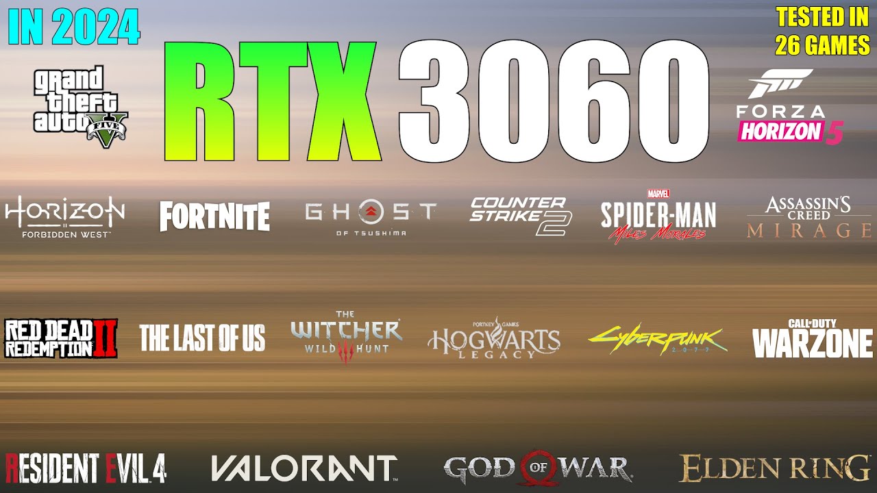 RTX 3060 12GB : Tested in 26 Games in 2024 - Enough for Demanding Games!