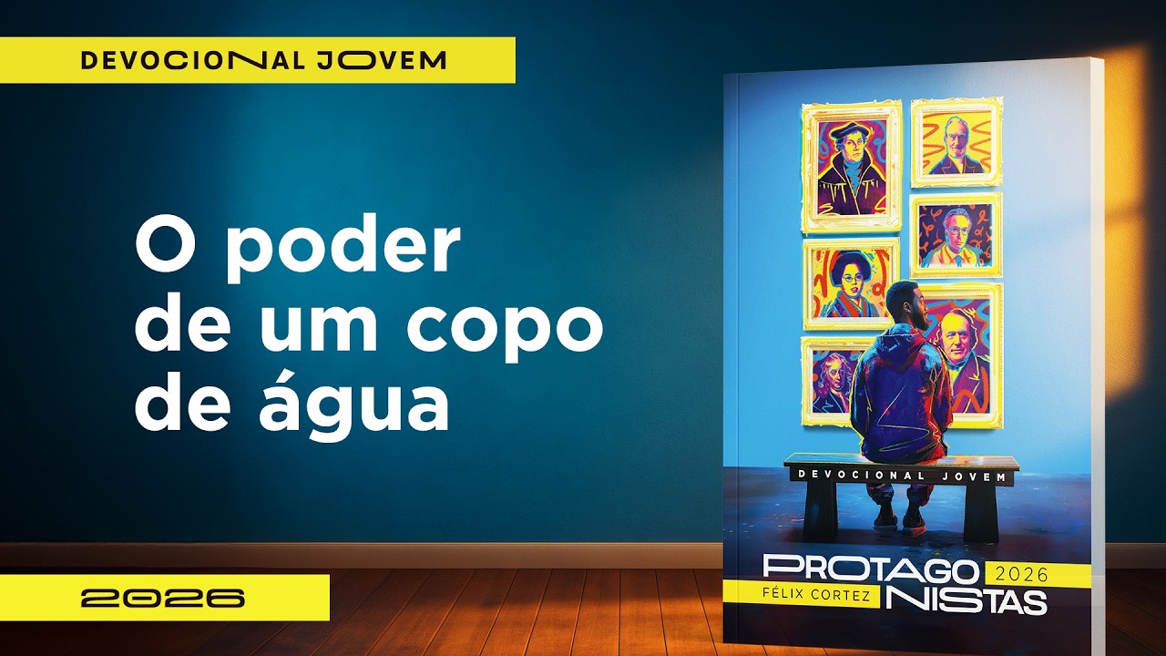 Devocional Jovem: 15 de Fevereiro - O poder de um copo de água | Protagonistas