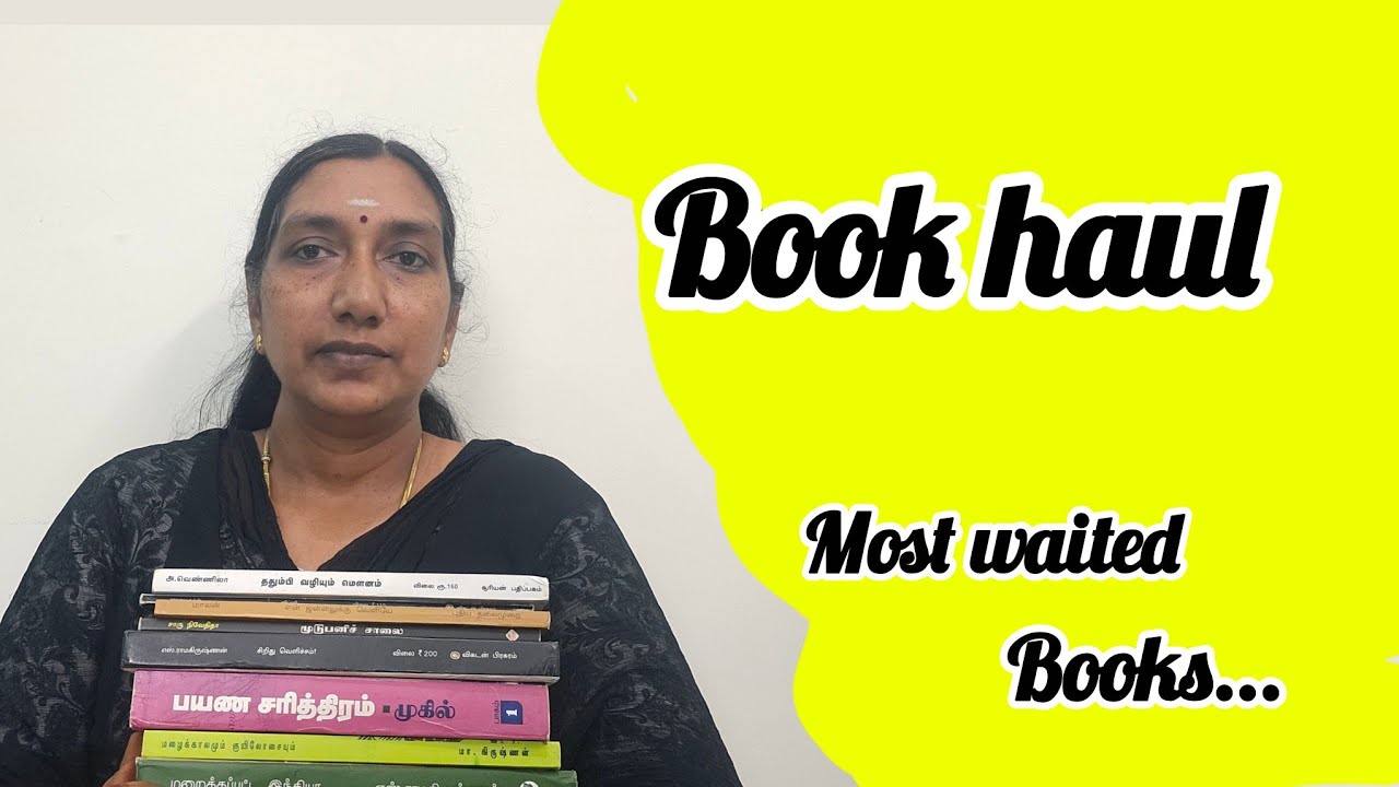 Book haul | book recommendations | tamil novels | mugil | s.ra |  tamil booktuber | tamilputhagam 