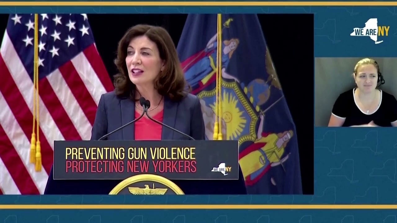 New York governor signs 10 gun control bills into law