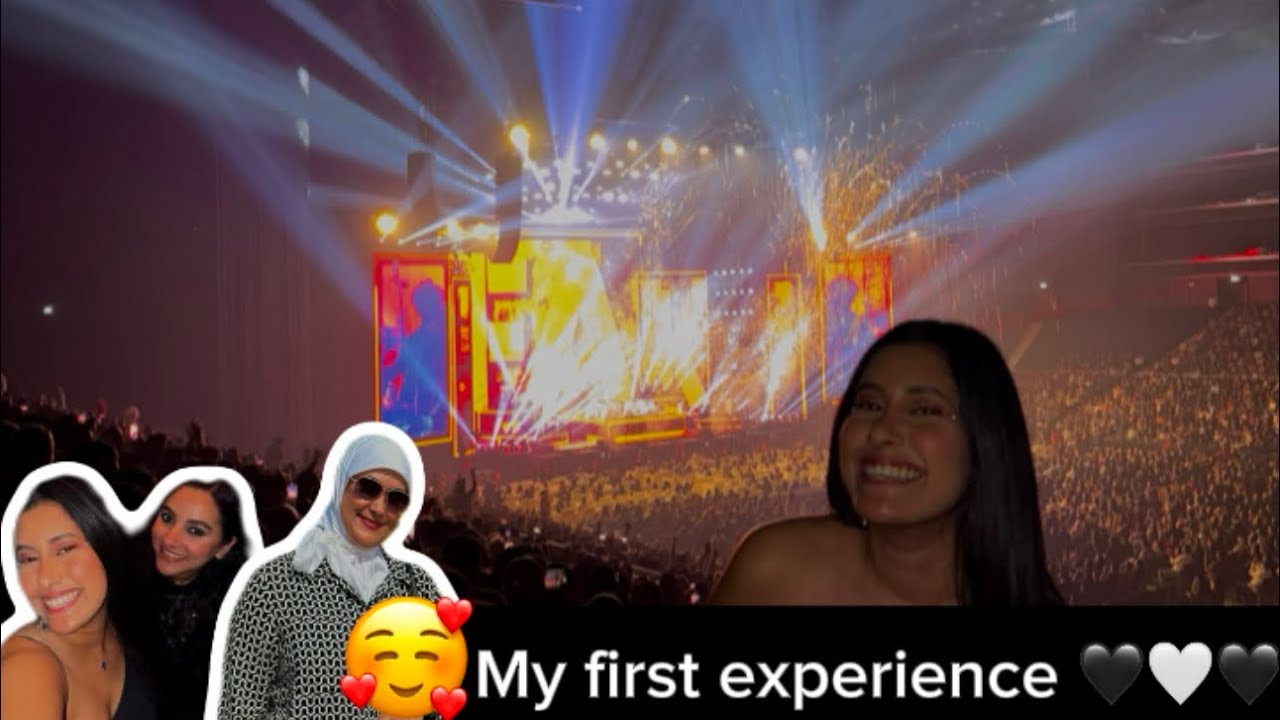 VLOG 35: my first concert-NOUR EL WIAM Naina-أول مرة نمشي