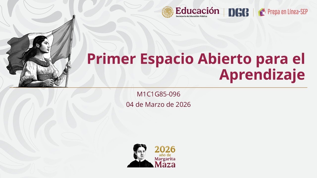 Primer Espacio Abierto para el Aprendizaje G85
