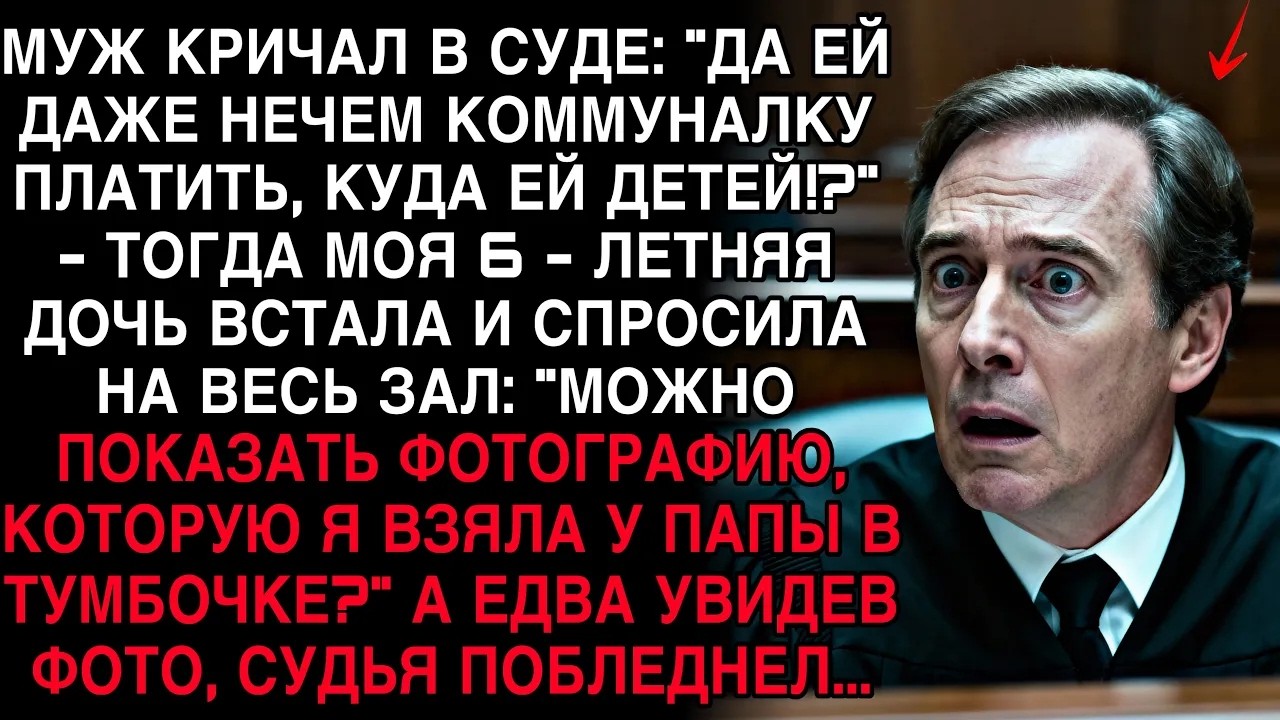 ДОЧЬ ПОКАЗАЛА ФОТО ПАПЫ В СУДЕ — ВСЕ ОКАМЕНЕЛИ, СУДЬЯ НЕ СМОГ СДЕРЖАТЬСЯ!