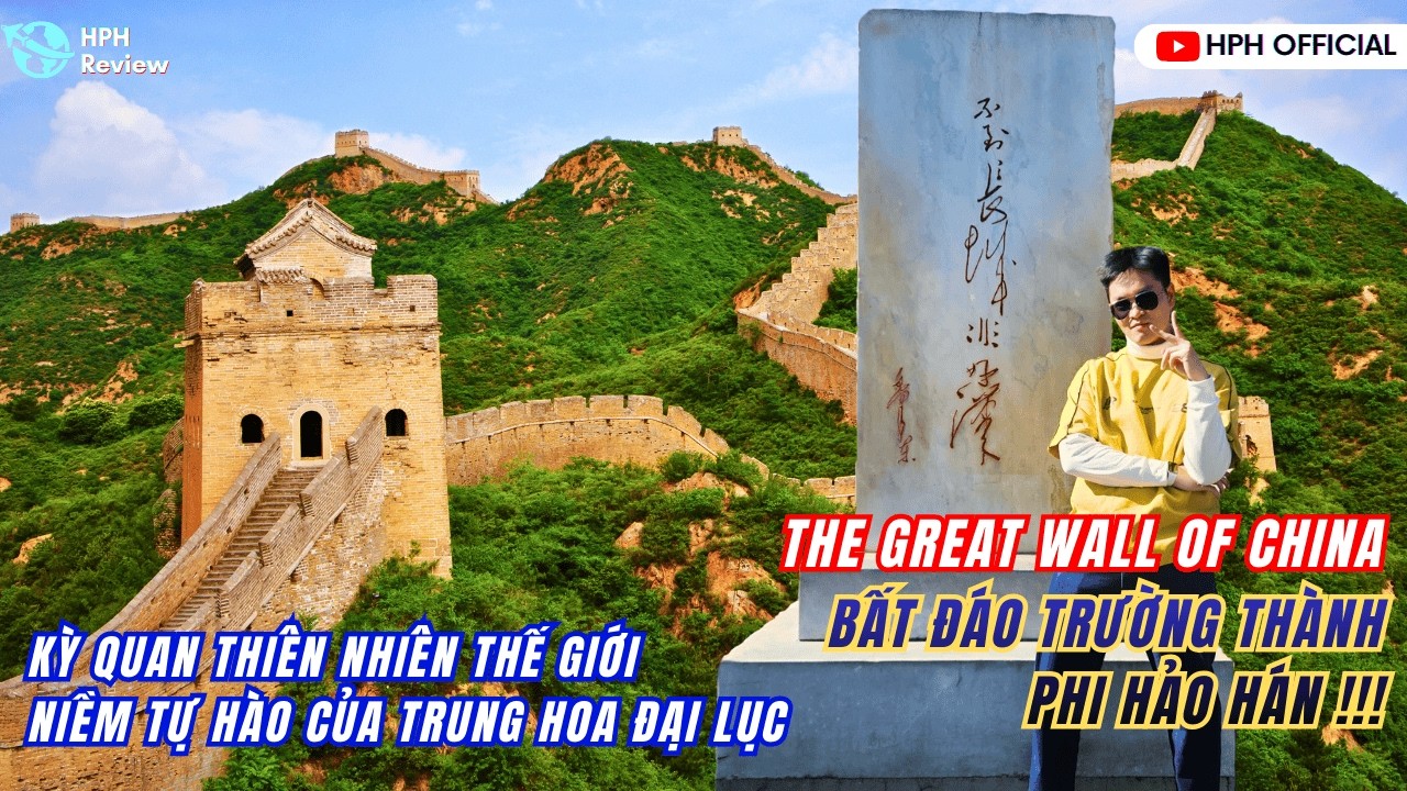 Mình Đã Chinh Phục Vạn Lý Trường Thành!! ⛰️ Getting On The Great Wall of China 🇨🇳 | HPH Review