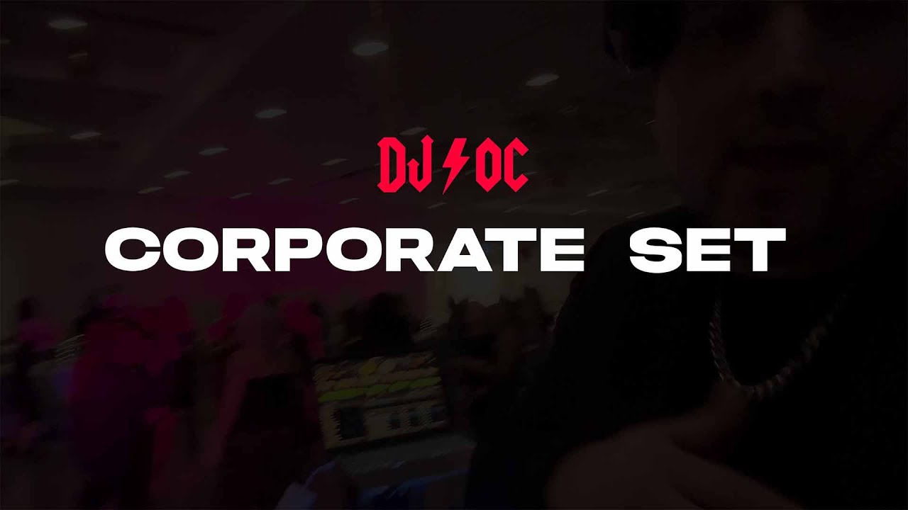 DJ.OC Corporate Set | Throwback Music