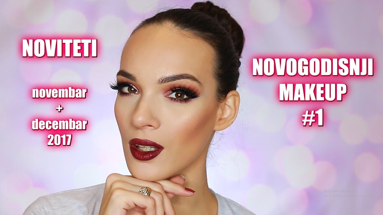 New in - novembar i decembar 2017 | Novogodisnji makeup #1