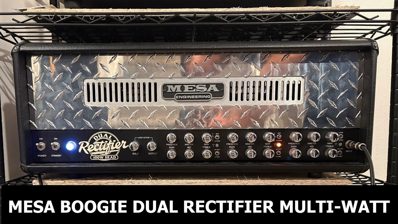 Mesa Boogie Dual Rectifier Multi-Watt at Low Volume