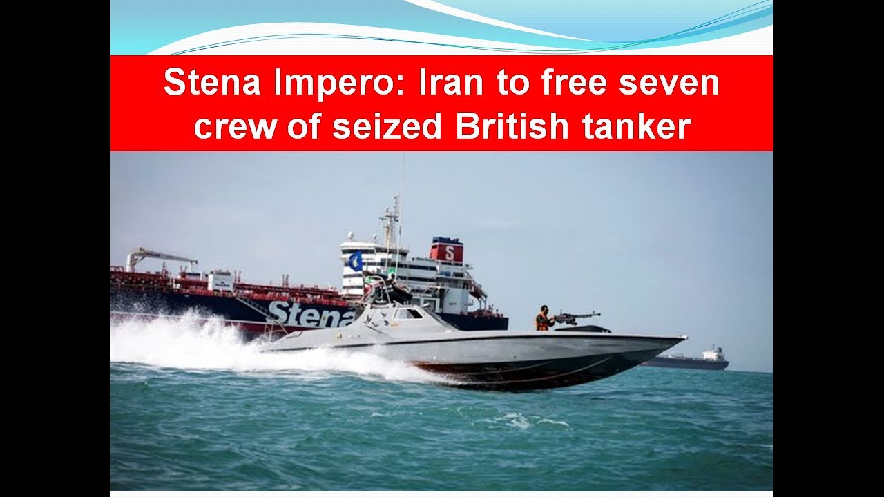 Stena Impero: Iran to free seven crew of seized British tanker