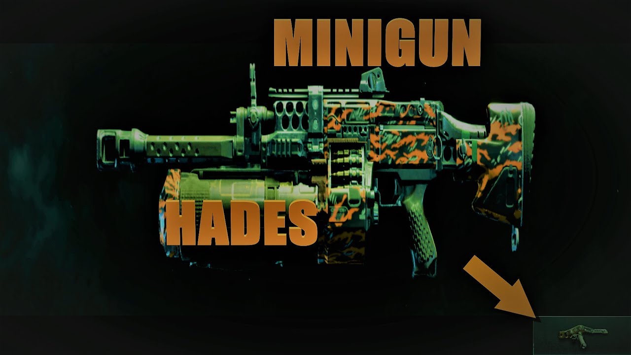 BLACK OPS 4 HADES: Die Minigun mit AGENTEN MOD QUERGRIFF | COD BO4 BESTE KLASSE