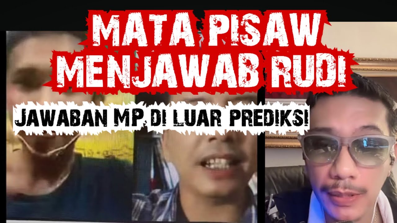 MATA PISAW MENJAWAB RUDI YOHANES